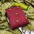 Maroon embroidered chanderi salwar