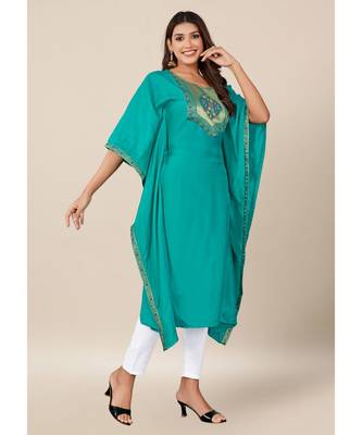 Rama Dola Silk stitched   Kaaftan 3