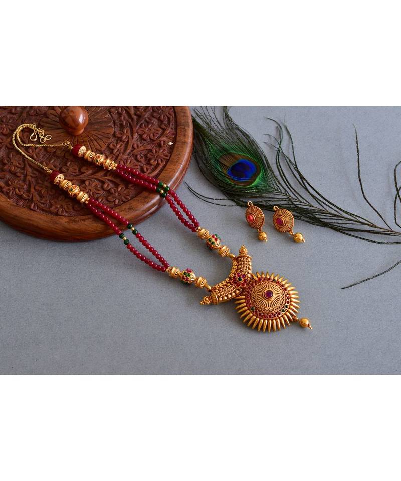 Lovely Designer Unique Handmade Necklace Set dj03782