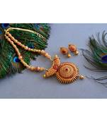 Beautiful Handmade Designer Kemp Necklace Set dj03790