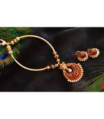 Beautiful Handmade Kemp Ganesha Necklace dj04004