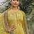 Yellow digital print pure cotton salwar