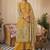 Yellow digital print pure cotton salwar