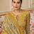 Yellow digital print pure cotton salwar