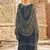 Grey embroidered georgette salwar