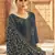Grey embroidered georgette salwar