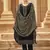 Black embroidered georgette salwar