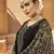 Black embroidered georgette salwar