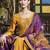Yellow jacquard jacquard salwar