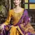 Yellow jacquard jacquard salwar