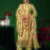 Yellow digital print jacquard salwar