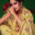 Yellow digital print jacquard salwar