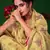 Yellow digital print jacquard salwar