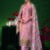 Pink digital print jacquard salwar