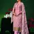 Pink digital print jacquard salwar