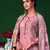 Pink digital print jacquard salwar