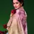 Pink digital print jacquard salwar
