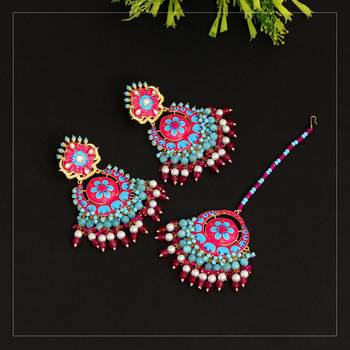 Pink danglers-drops 1