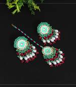 Green danglers-drops