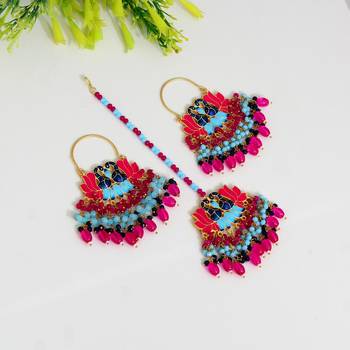 Pink danglers-drops 1