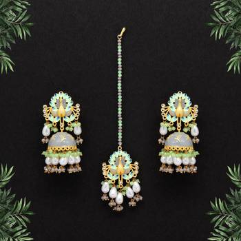 Grey jhumkas 1