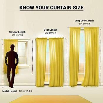 Blue Polycotton Curtains 4