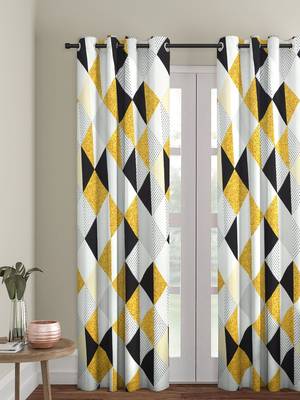 Green Polycotton Curtains 1