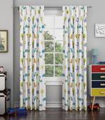 Yellow Polycotton Curtains