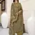 Green digital print viscose  salwar