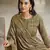 Green digital print viscose  salwar