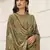 Green digital print viscose  salwar
