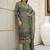 Green digital print viscose salwar