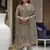 Grey digital print viscose salwar