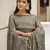 Grey digital print viscose salwar
