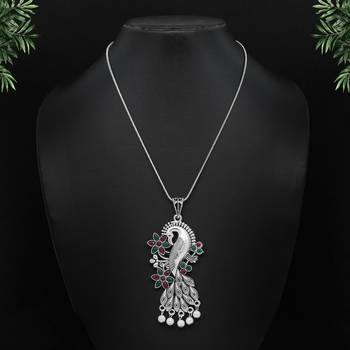Maroon necklaces 1