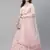 SHUBHKALA pink georgette embroidered   Choli Blouse with   Lehenga Ghagra with    Dupatta