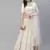 SHUBHKALA off-white georgette embroidered   Choli Blouse with   Lehenga Ghagra with    Dupatta