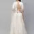 SHUBHKALA off-white georgette embroidered   Choli Blouse with   Lehenga Ghagra with    Dupatta