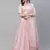 SHUBHKALA pink georgette embroidered   Choli Blouse with   Lehenga Ghagra with    Dupatta