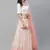 SHUBHKALA off-white georgette embroidered   Choli Blouse with   Lehenga Ghagra with    Dupatta