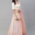 Shubhkala Mesmerizing Pearl White Sequins Embroidered Georgette Wedding Lehenga