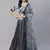 SHUBHKALA grey georgette embroidered   Choli Blouse with   Lehenga Ghagra with    Dupatta