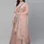 SHUBHKALA peach georgette embroidered   Choli Blouse with   Lehenga Ghagra with    Dupatta