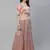 SHUBHKALA peach georgette embroidered   Choli Blouse with   Lehenga Ghagra with    Dupatta