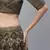 SHUBHKALA olive georgette embroidered   Choli Blouse with   Lehenga Ghagra with    Dupatta