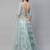Shubhkala Appealing Turquoise Blue Net Embroidered Ghagra Choli With Dupatta