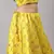 SHUBHKALA Yellow Heavy Embroidered Work UNSTITCHED LEHENGA Choli WITH BLOUSE