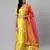 SHUBHKALA Yellow Heavy Embroidered Work UNSTITCHED LEHENGA Choli WITH BLOUSE