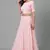 SHUBHKALA BABY-PINK SEQUENCE embroidered GEORGET SEMI STITCHED LEHENGA