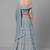SHUBHKALA SKY-BLUE SEQUENCE embroidered GEORGET SEMI STITCHED LEHENGA